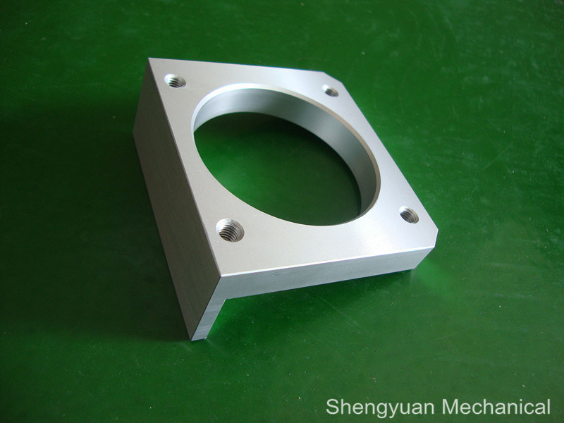 Fazer à máquina da precisão do CNC natural anodiza peças sobresselentes do motor ou da impressora 3D do metal do suporte AL6061
