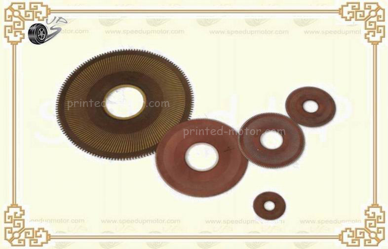 Carimbando a folha do cobre do silicone do motor imprima a C.C. da armadura 180W do motor 24 volts