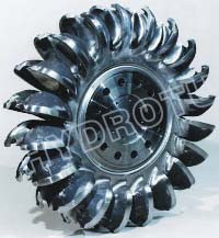 Hidro corredor da turbina de Pelton com o CNC da forja que faz à máquina para o projeto principal alto das energias hidráulicas