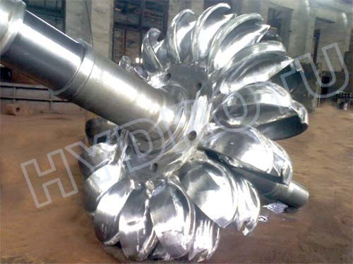 Hidro corredor da turbina de Pelton com o CNC da forja que faz à máquina para o projeto principal alto das energias hidráulicas