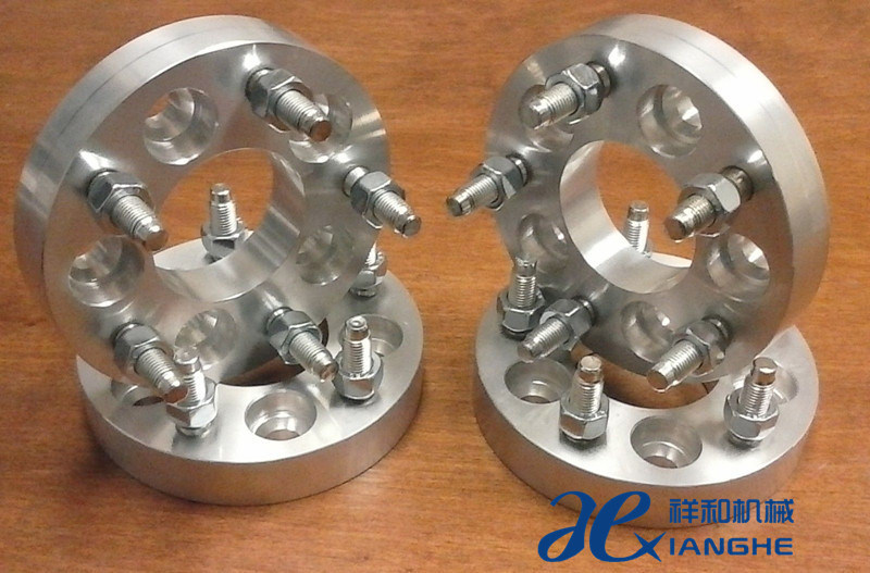 o CNC feito sob encomenda dos adaptadores dos espaçadores da roda de carro 4pc fez à máquina 5 talões 5x5.50 1,5